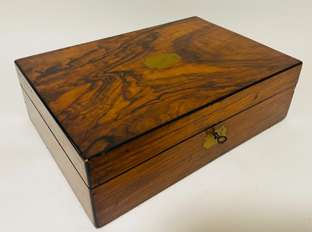 Antique Collectors Box with Key View IV