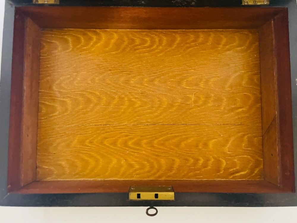 Antique Collectors Box with Key View V