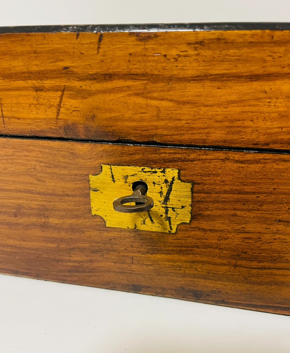 Antique Collectors Box with Key View VII