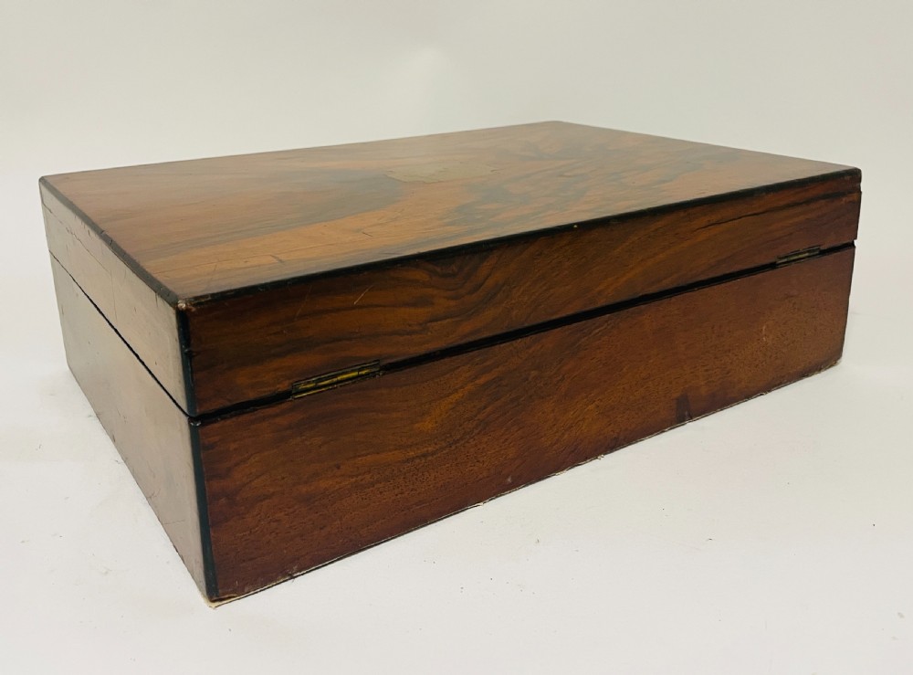 Antique Collectors Box with Key View XI
