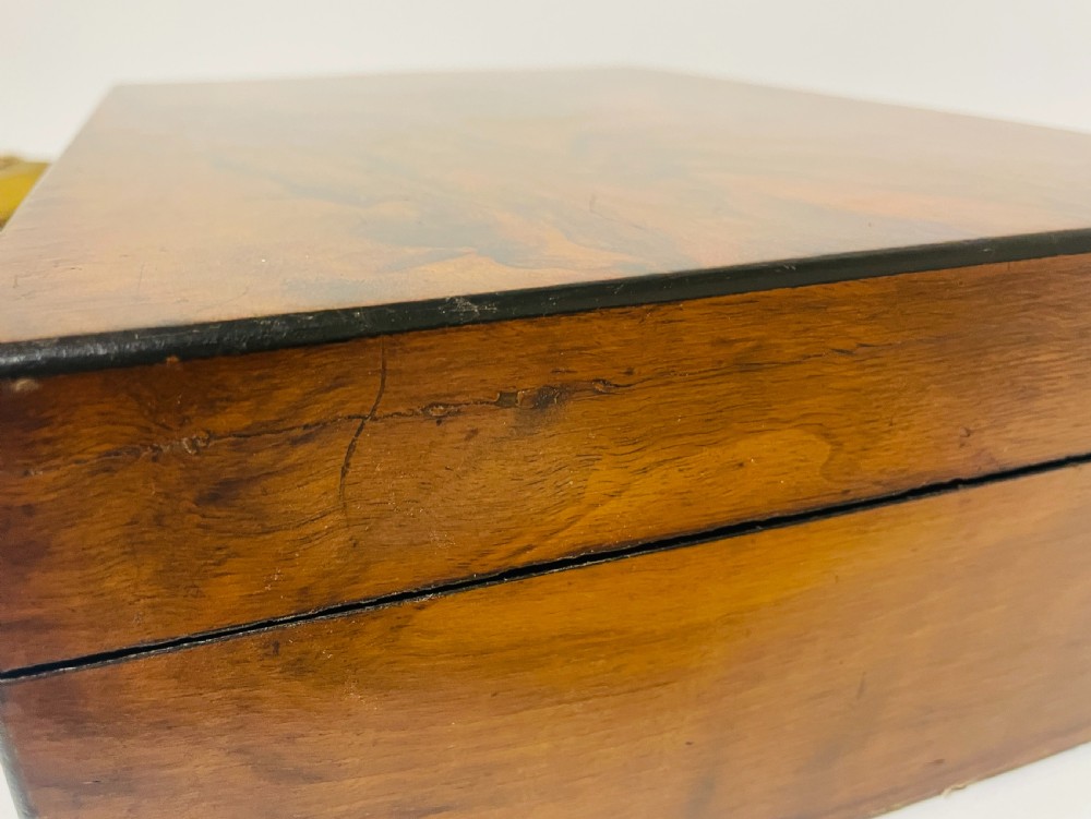 Antique Collectors Box with Key View XV