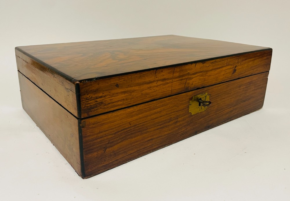 Antique Collectors Box with Key View XVII