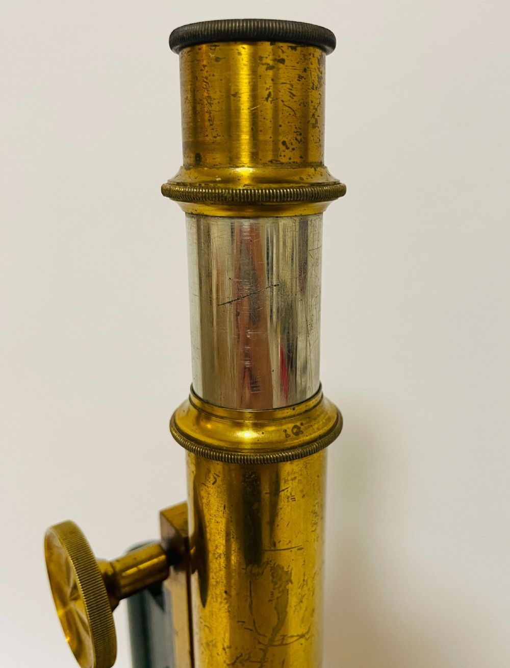 Antique Student Microscope View V
