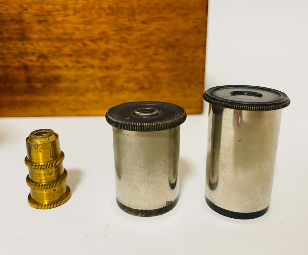Antique Student Microscope View IX