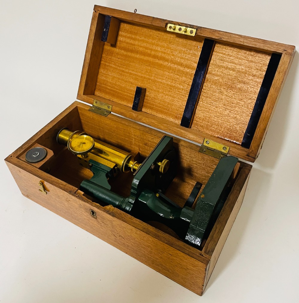 Antique Student Microscope View XV