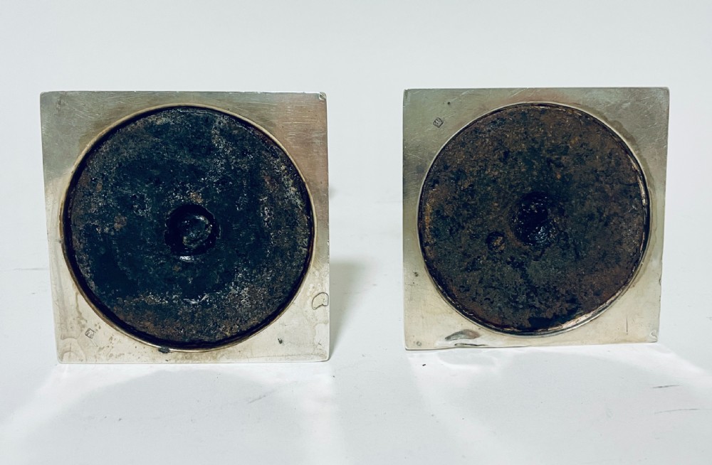 Pair of Victorian Silver Candlesticks
 View XIII
