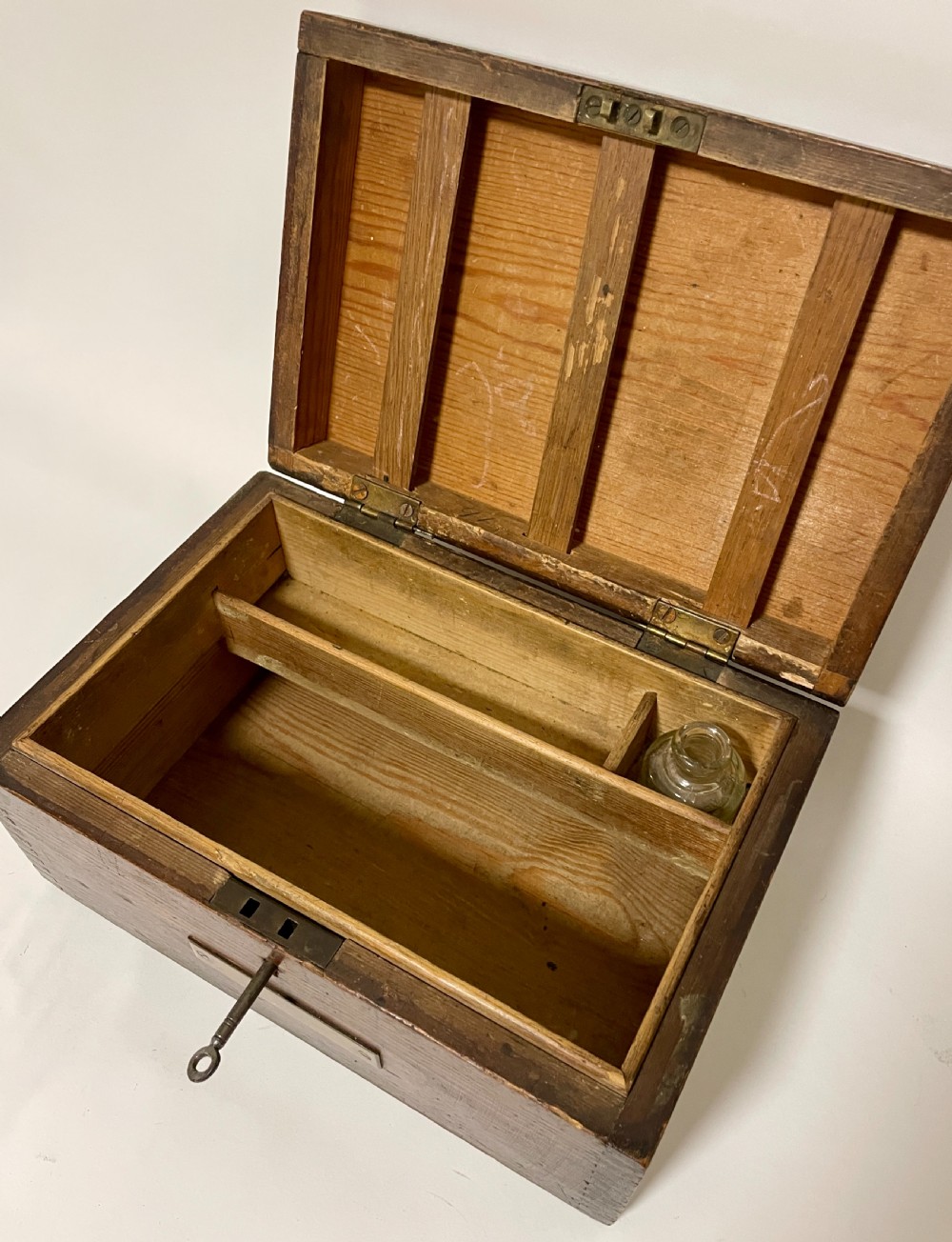 WW1 Sailor's Pine Ditty Box View III