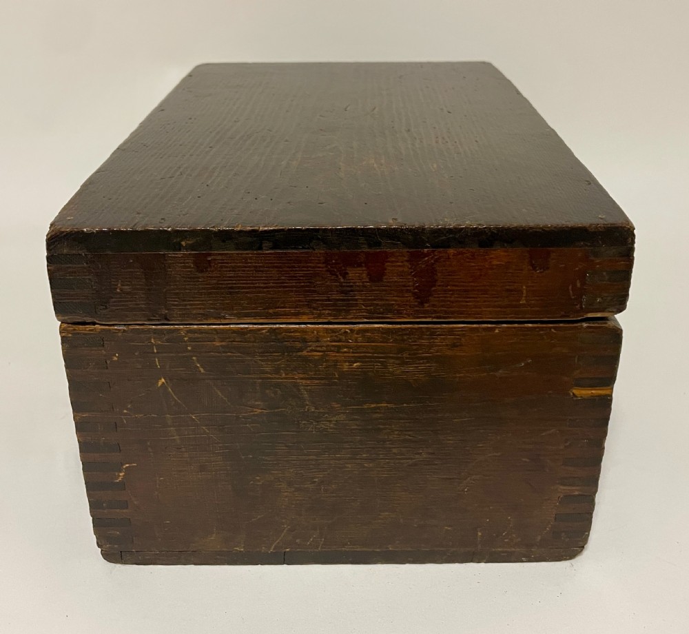 WW1 Sailor's Pine Ditty Box View XIV
