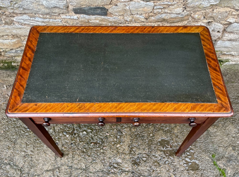 Antique Two Drawer Writing Table View III