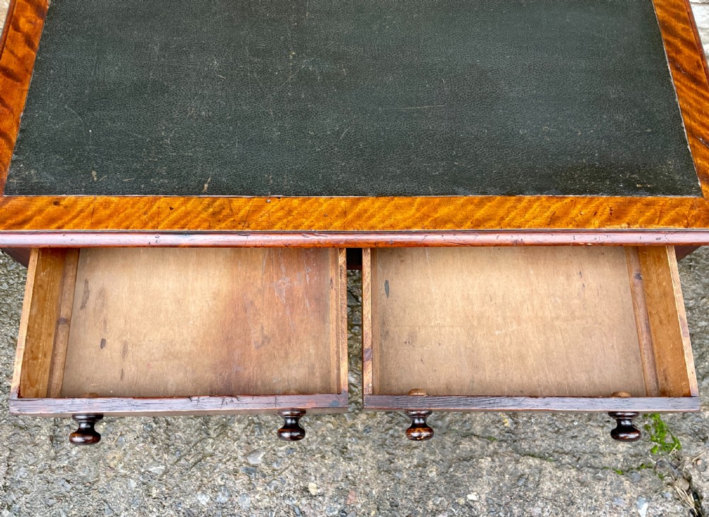 Antique Two Drawer Writing Table View VII