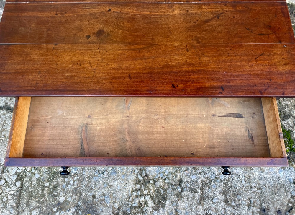 Georgian Mahogany Side Table View V