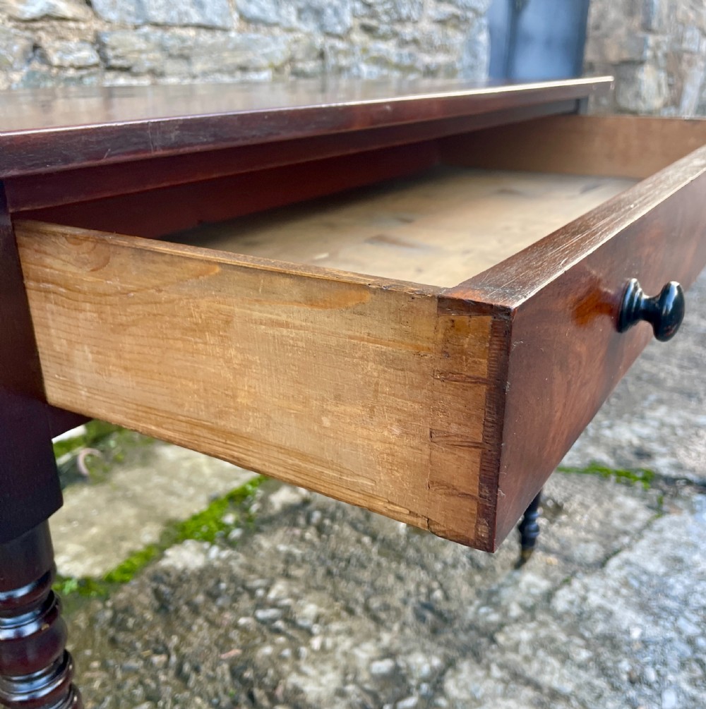 Georgian Mahogany Side Table View VI