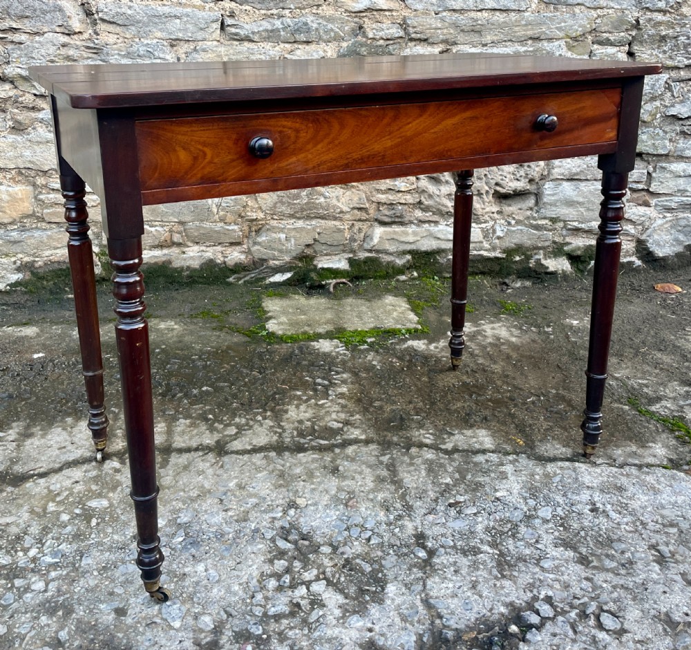 Georgian Mahogany Side Table View XI