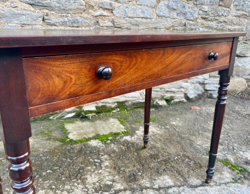 Georgian Mahogany Side Table View XV