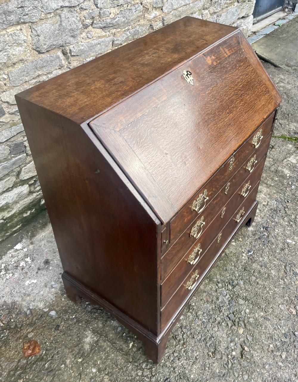 Georgian Oak Bureau View VI