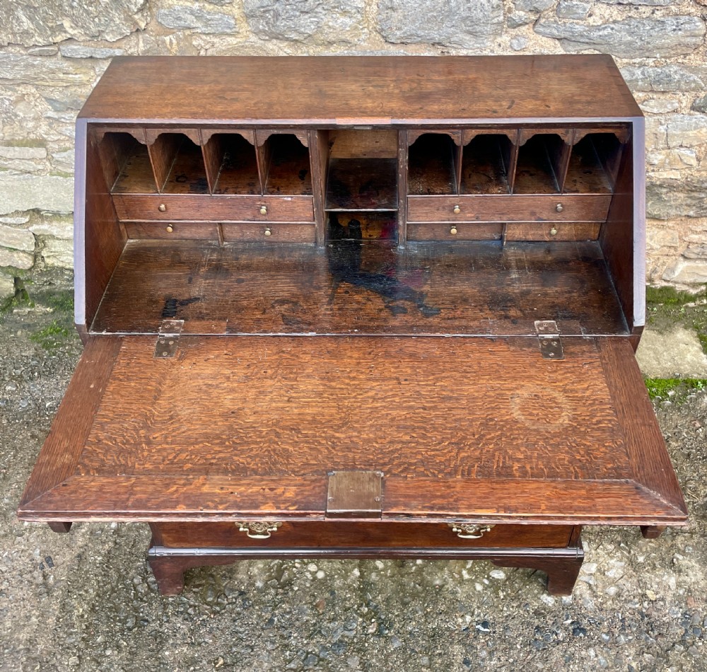 Georgian Oak Bureau View VII
