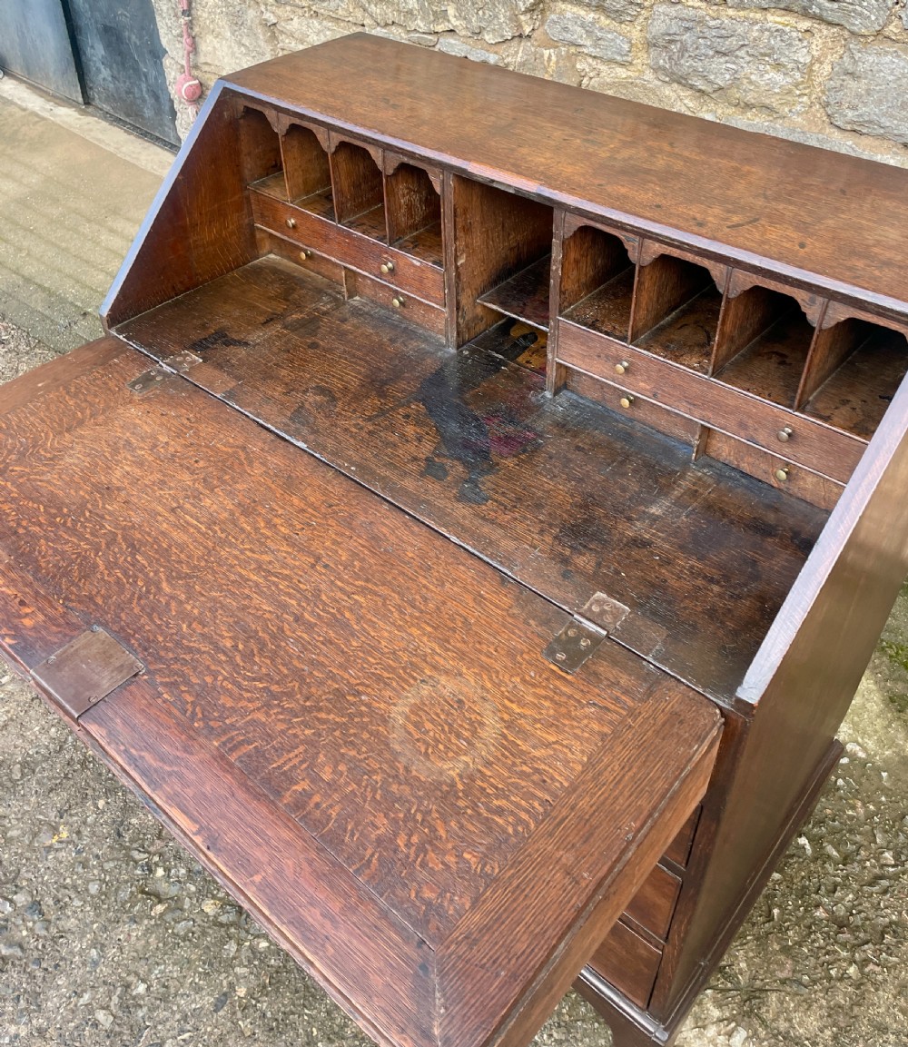 Georgian Oak Bureau View VIII