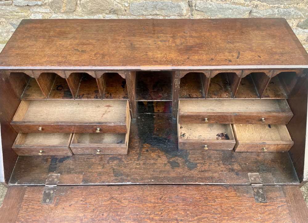 Georgian Oak Bureau View XI