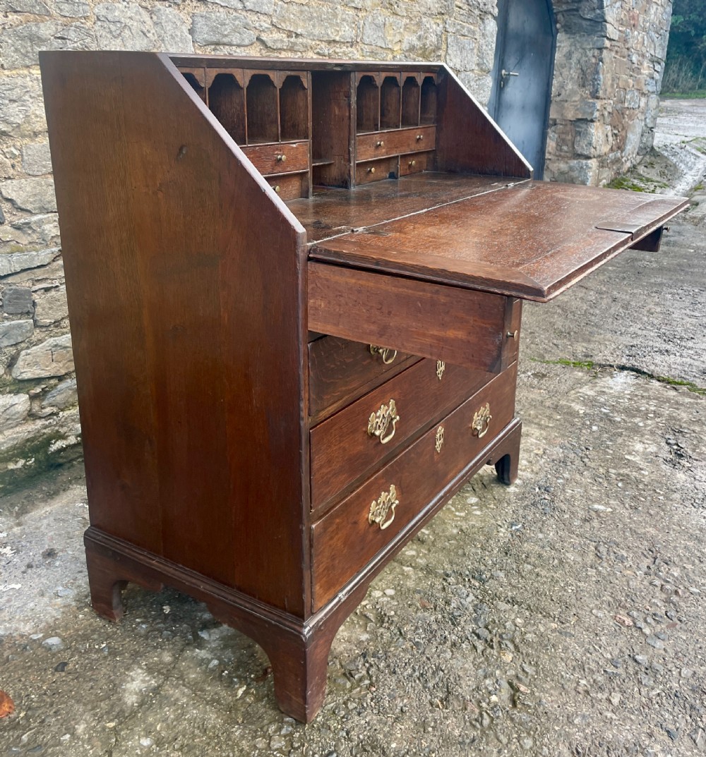 Georgian Oak Bureau View XII