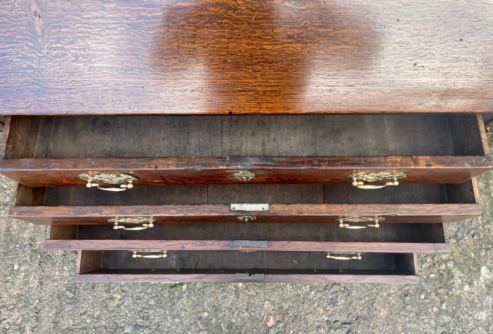 Georgian Oak Bureau View XV