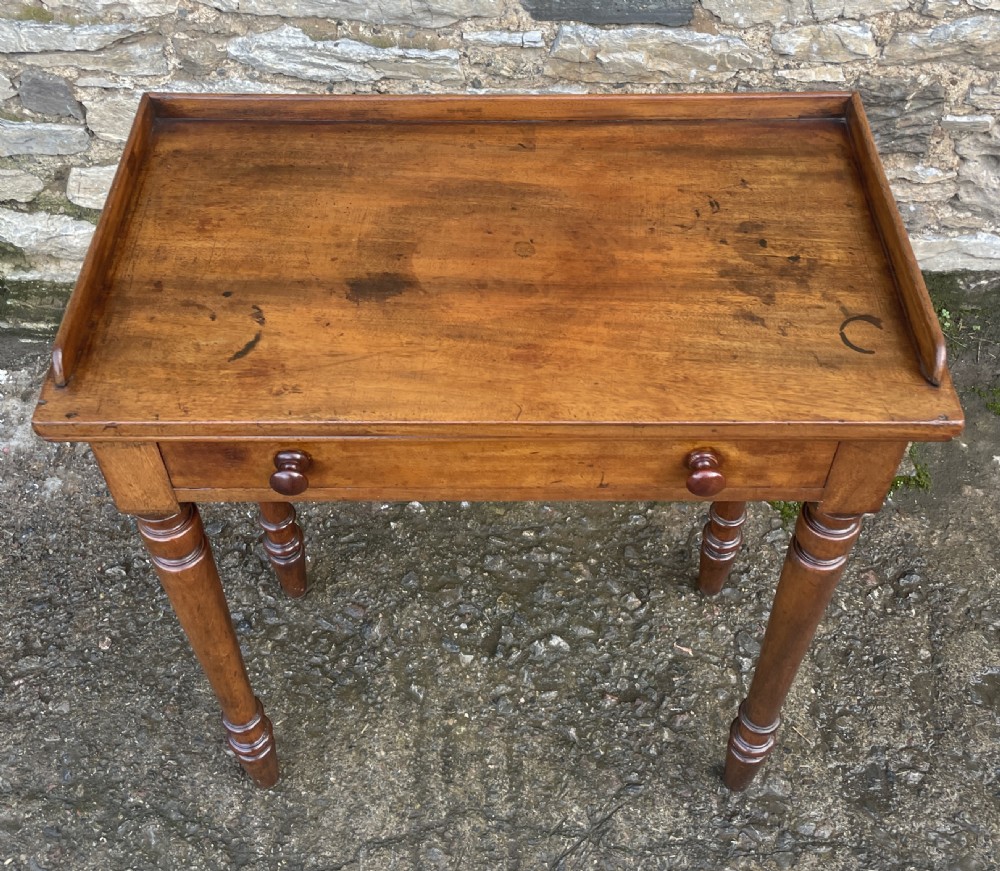 Small Victorian Mahogany Side Table View III