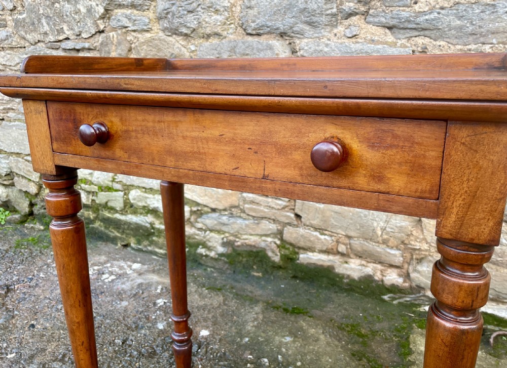 Small Victorian Mahogany Side Table View V