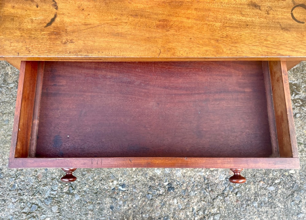 Small Victorian Mahogany Side Table View VII