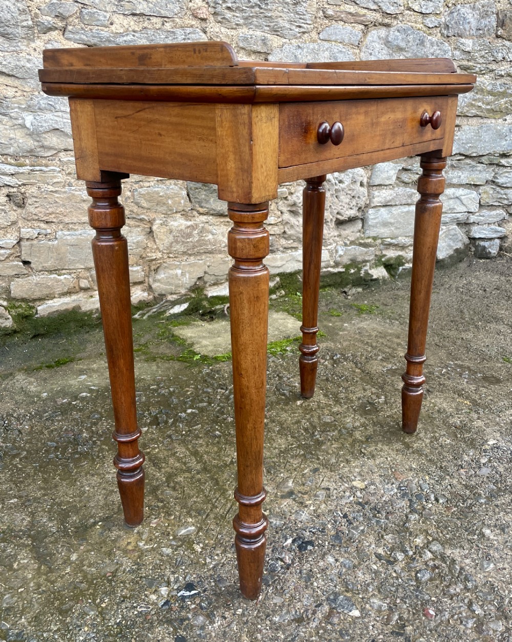 Small Victorian Mahogany Side Table View IX