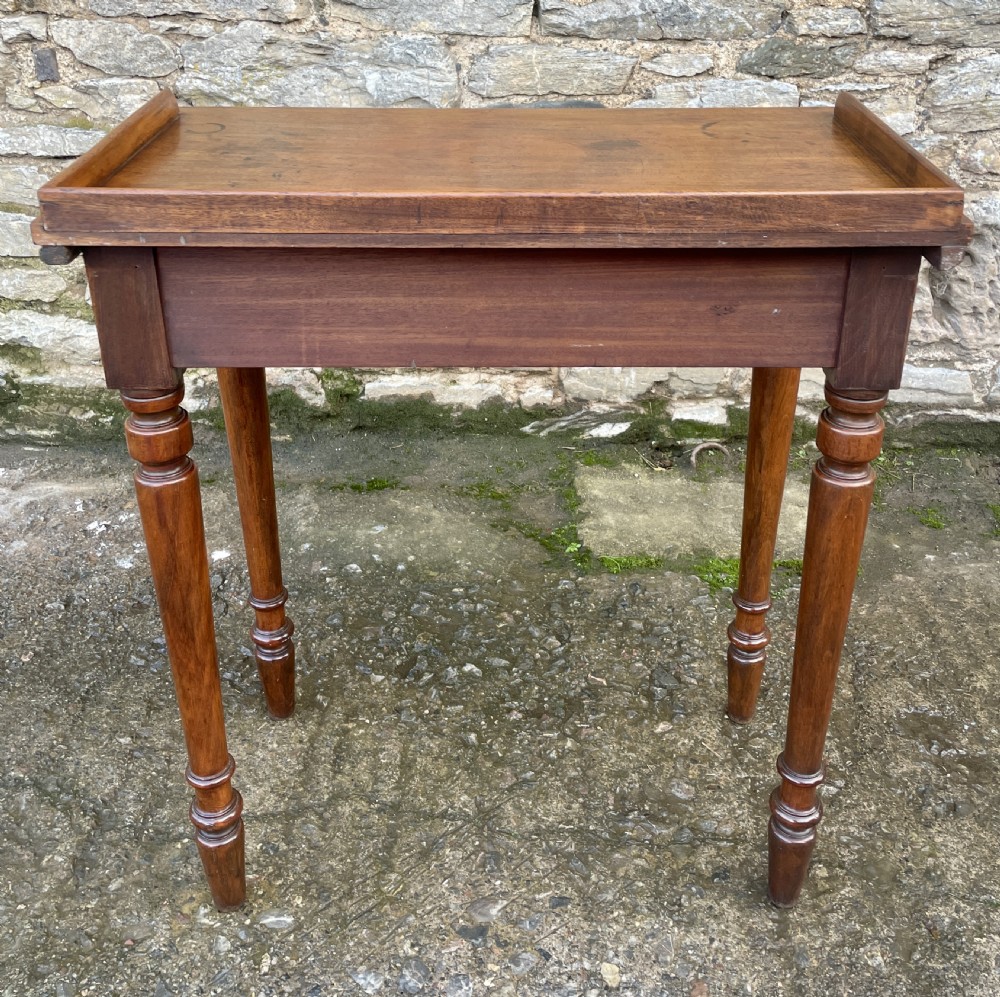 Small Victorian Mahogany Side Table View XIII