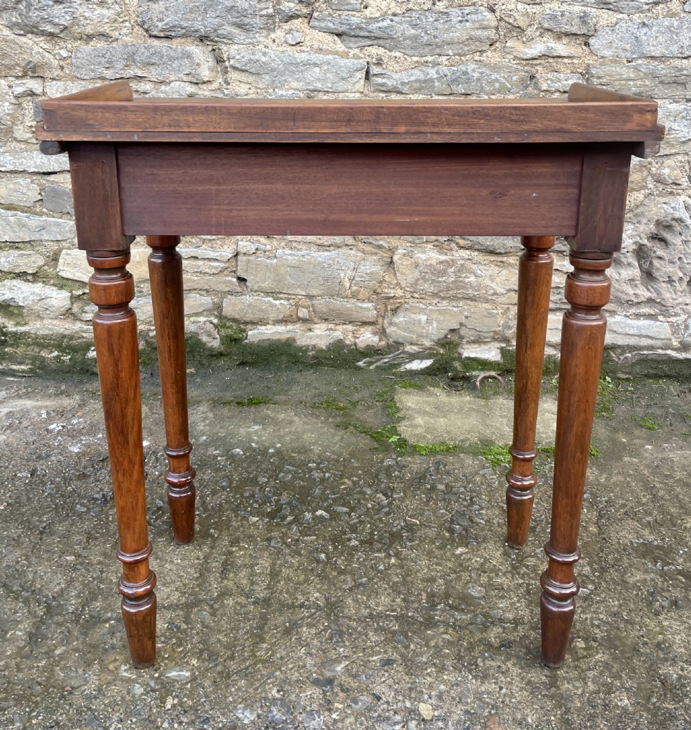 Small Victorian Mahogany Side Table View XIV