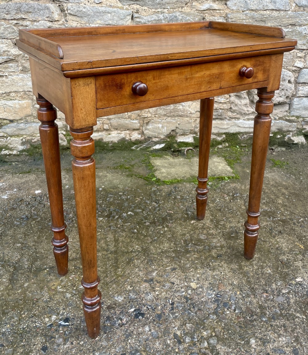 Small Victorian Mahogany Side Table View XVI