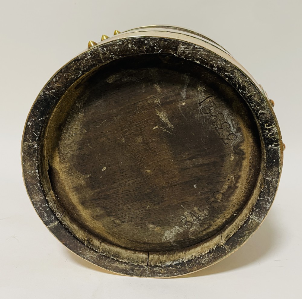 Antique Brass Bound Planter View XI