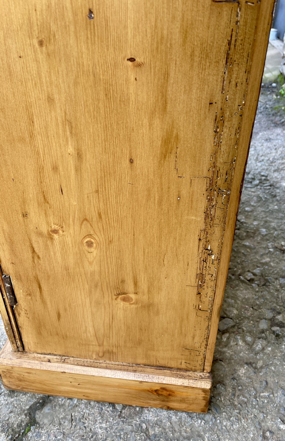 Large Antique Stripped Pine Cupboard View XVII