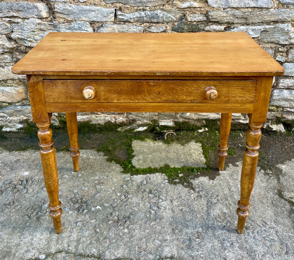 Antique Pine Side Table