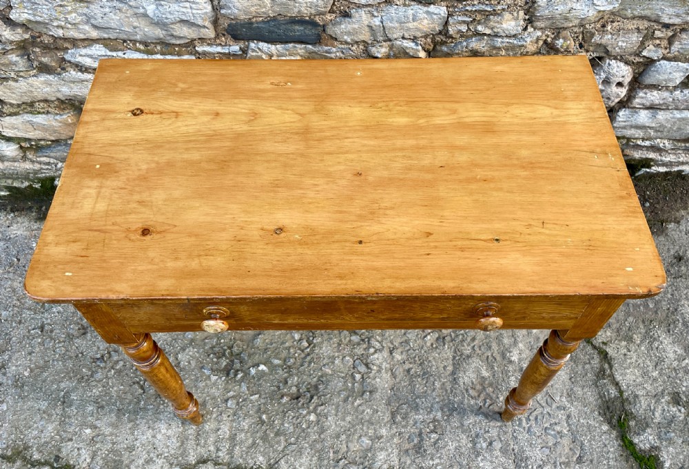 Antique Pine Side Table View III