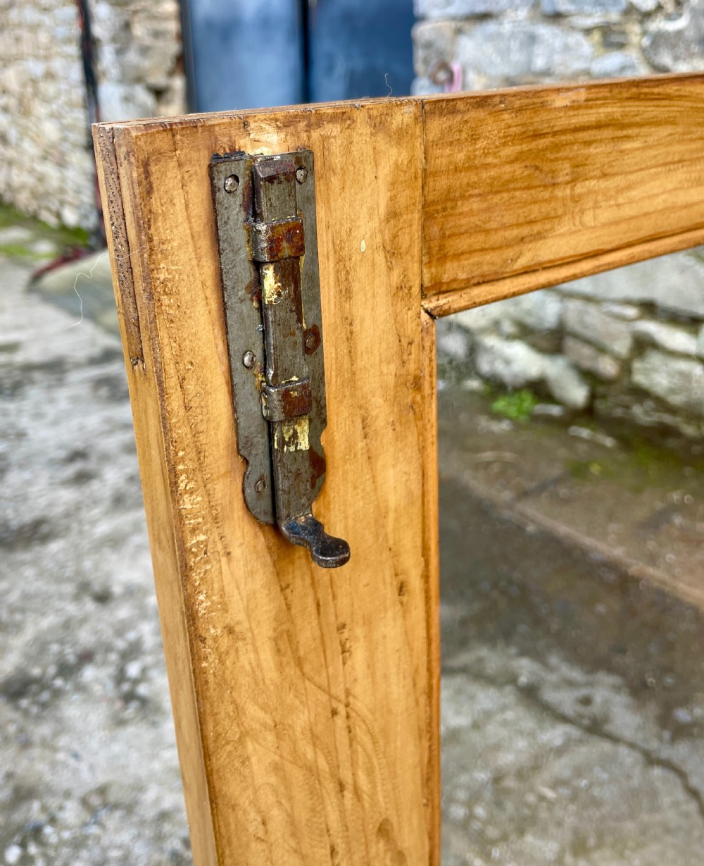 Antique Pine Glazed Cupboard View VII
