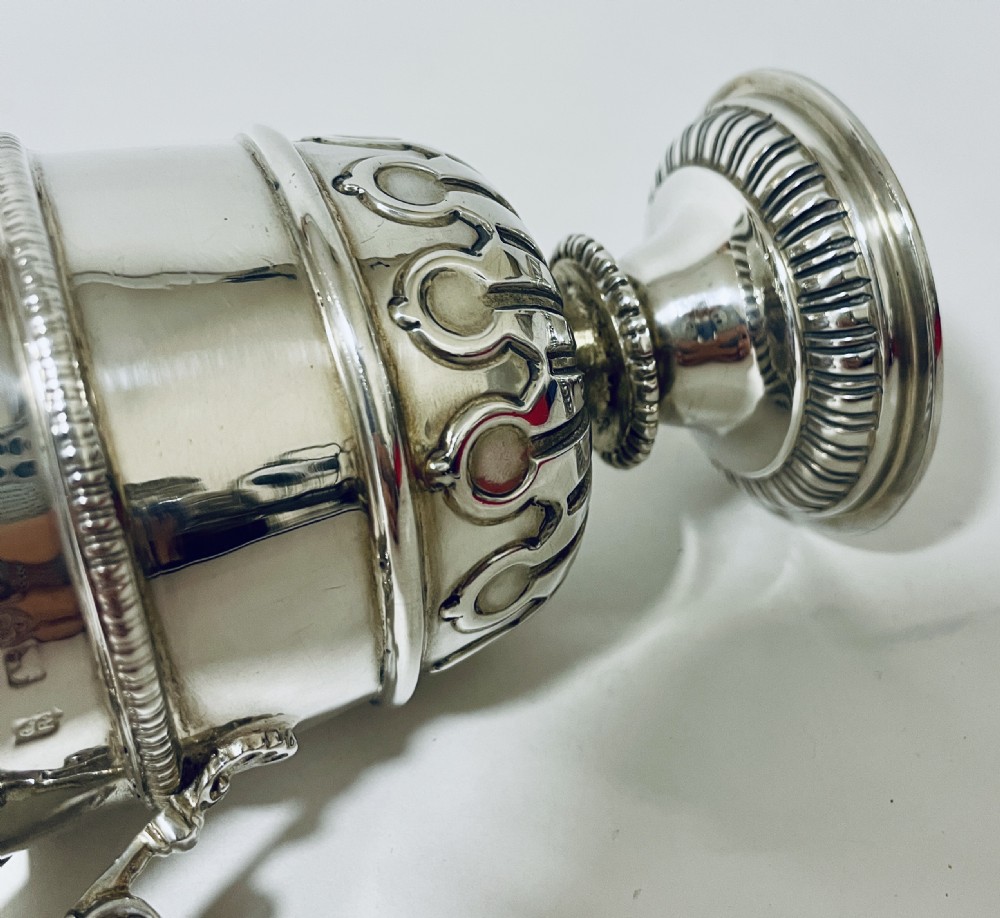Antique Silver Milk or Cream Jug View XI