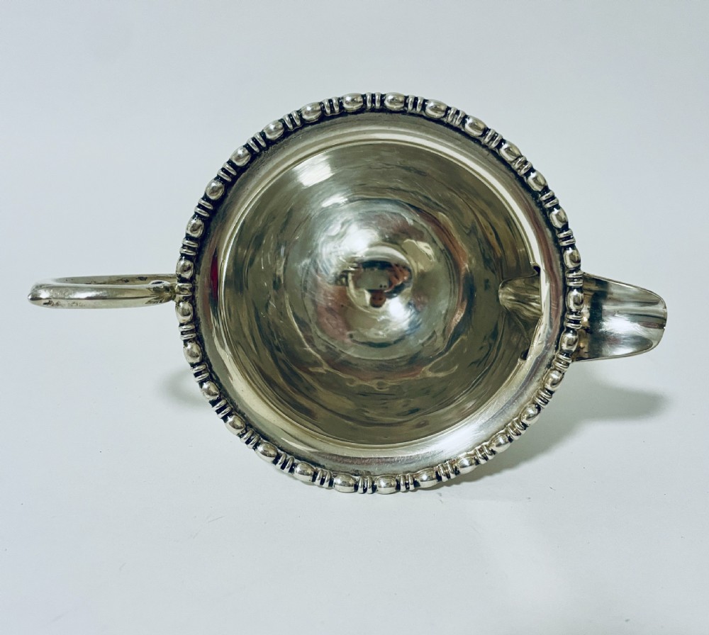 Antique Silver Milk or Cream Jug View XII
