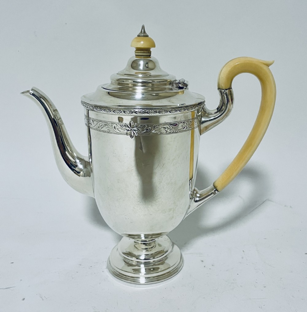 Art Deco Silver Teapot