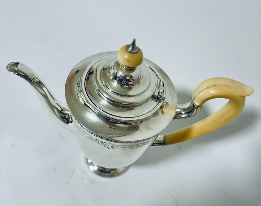 Art Deco Silver Teapot View VIII