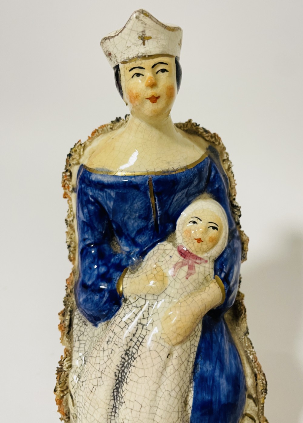 Pair of Victorian Staffordshire Figures of Queen Victoria and Prince Albert View XII