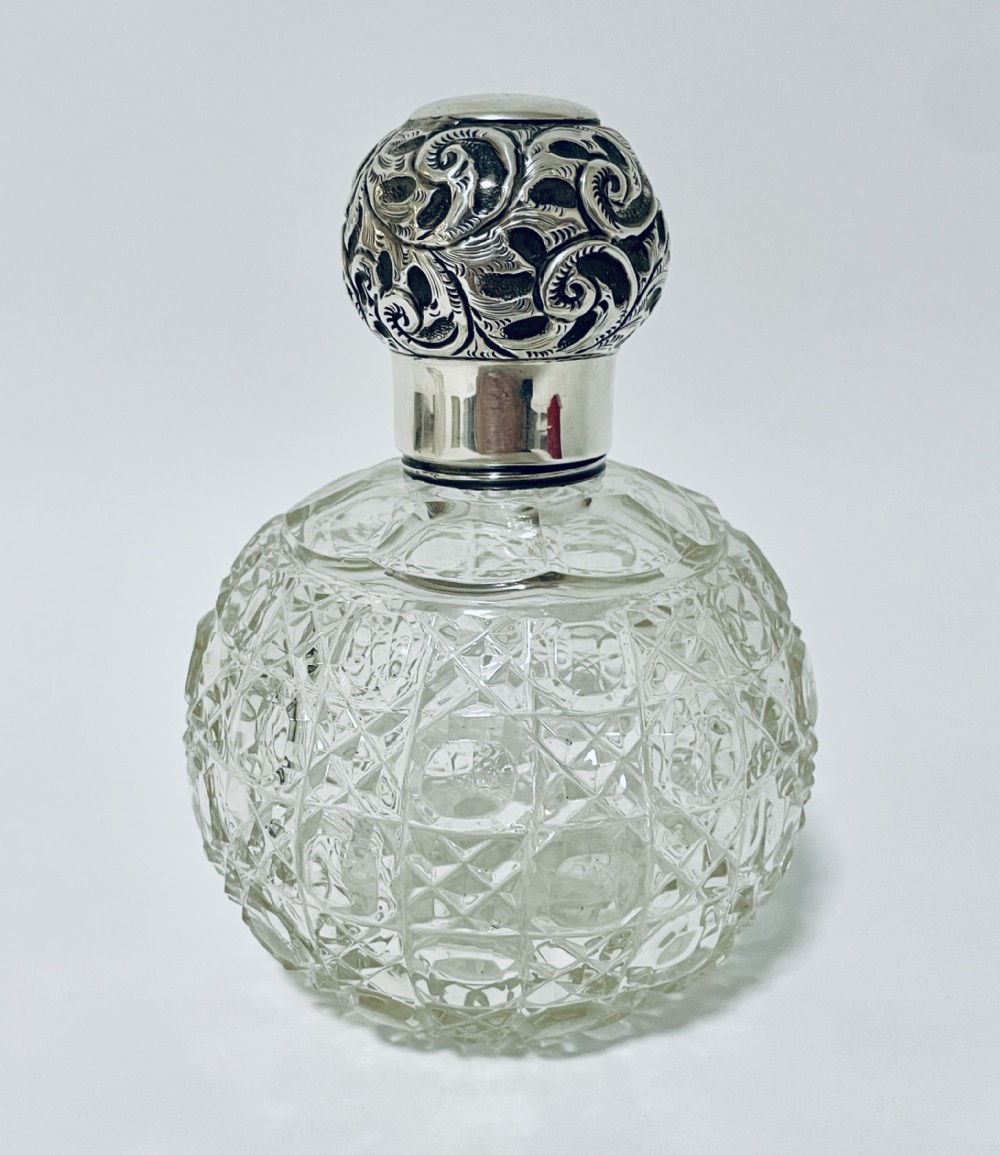 Antique Silver Scent Bottle