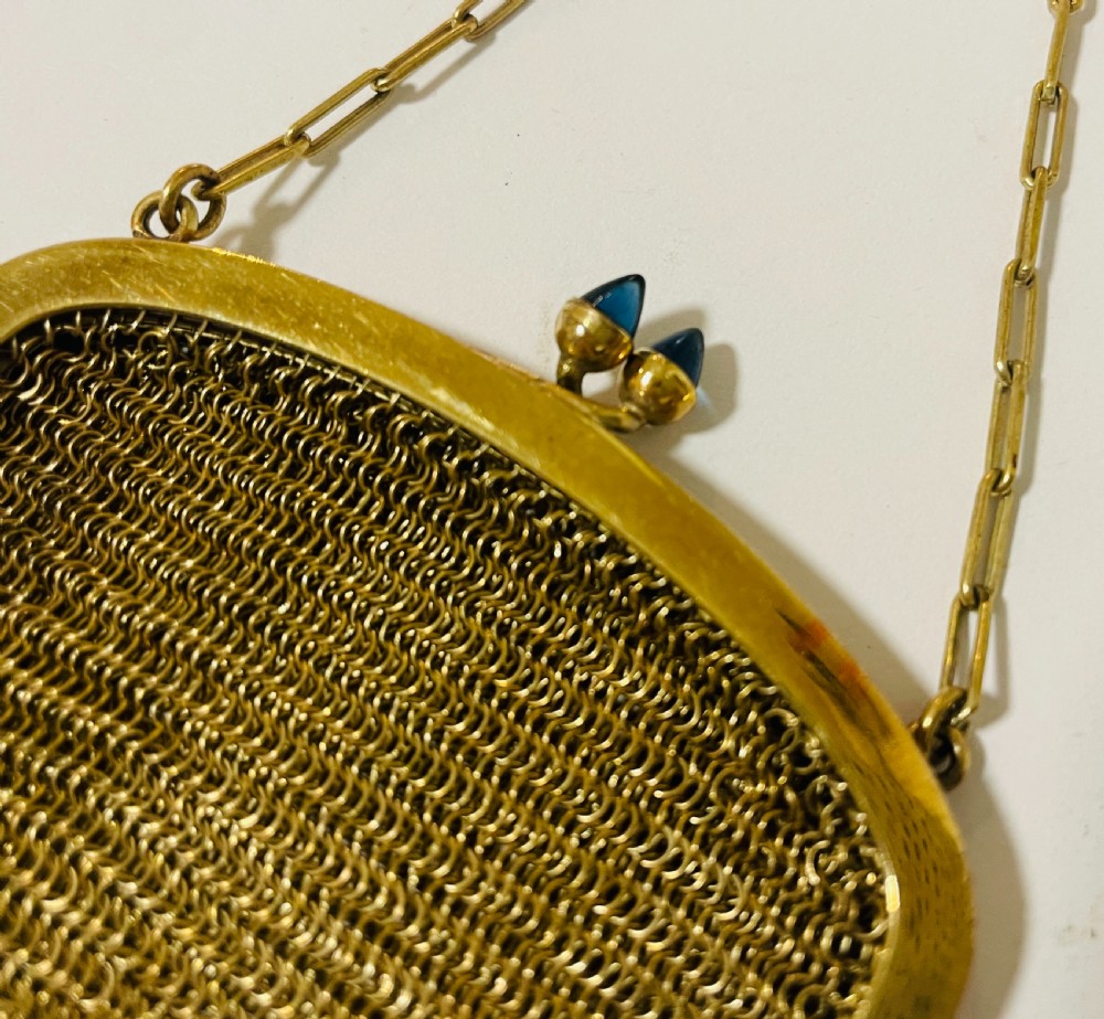 Art Deco Gold Plated Purse View IV