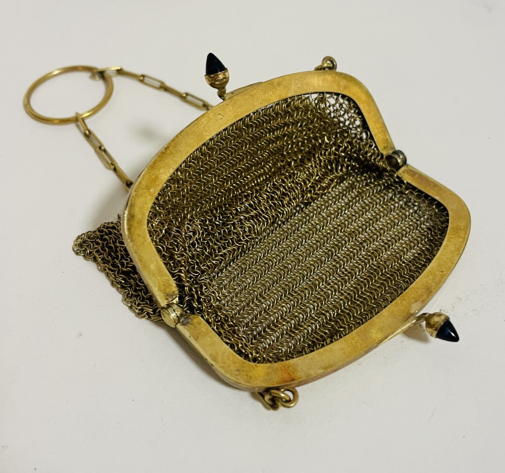 Art Deco Gold Plated Purse View XIII