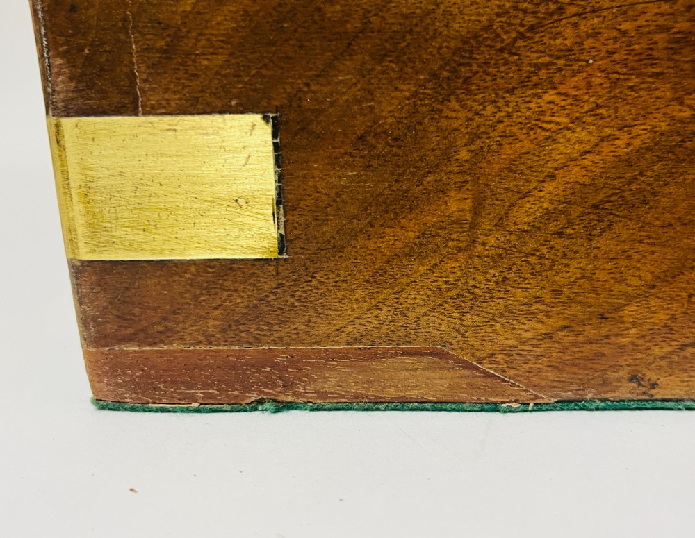 Victorian Burr Walnut Writing Slope with Secret Drawers View XX