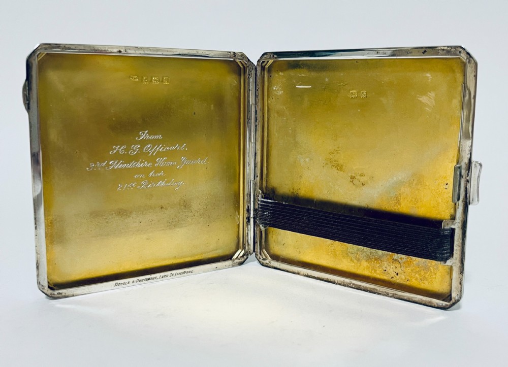 Antique Silver Cigarette Case View VII