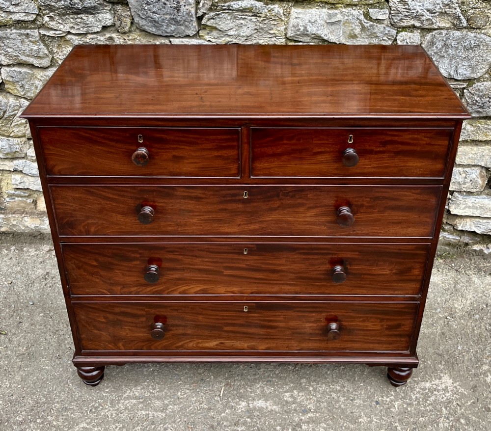 Victorian Mahogany Chest of Drawers View III