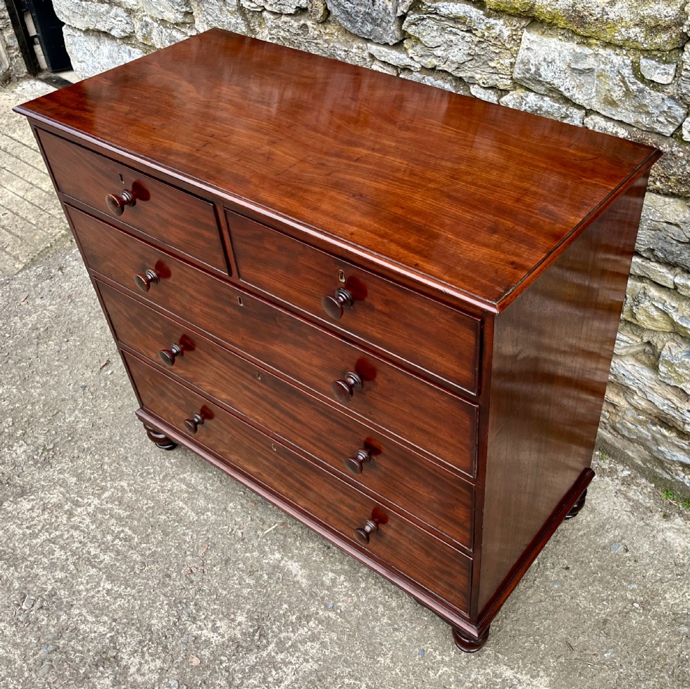 Victorian Mahogany Chest of Drawers View IX