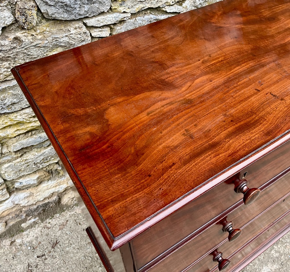 Victorian Mahogany Chest of Drawers View XIII