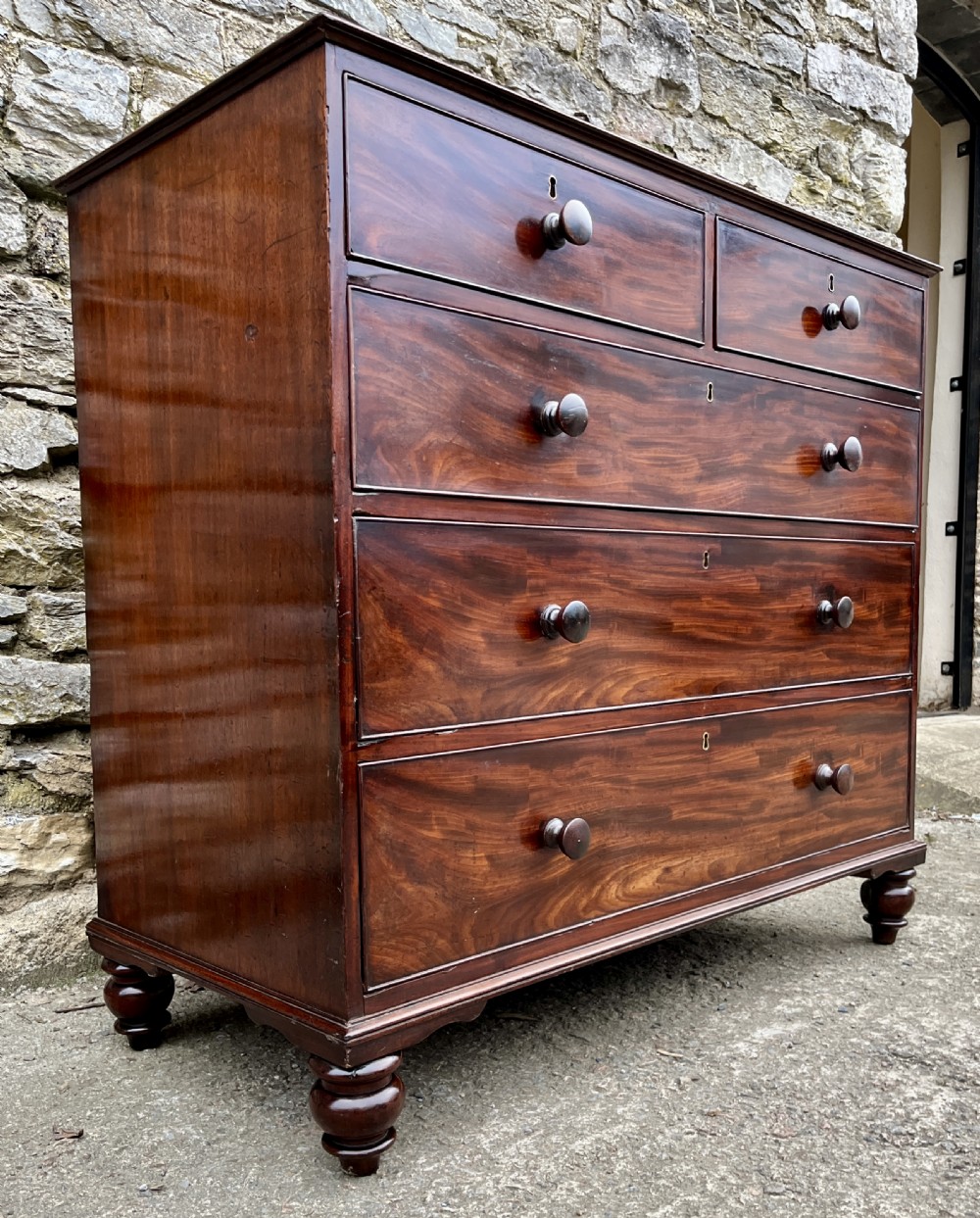 Victorian Mahogany Chest of Drawers View XV